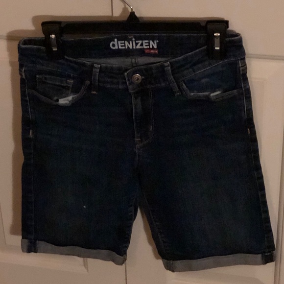 Denizen from Levi’s Cutoff Cuff Shorts Size 2 - Picture 2 of 5